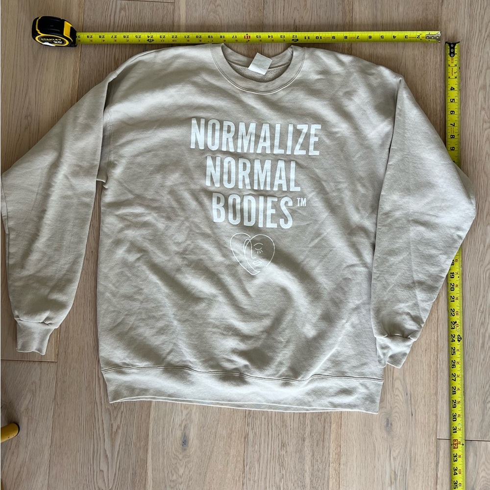 Normalize Normal Bodies Tan Sweater